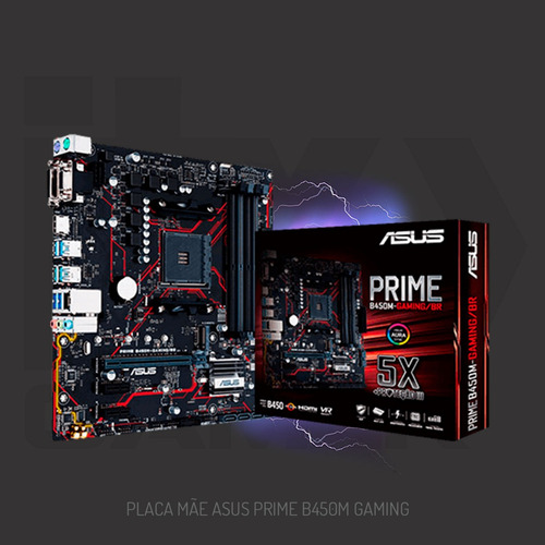 Pc Gamer Ryzen 5 3600 Asus B450m Rtx 2060, 16gb, Ssd 512gb