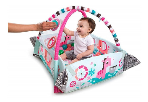 Tapete Gimnasio Bebe Bright Starts Activity 5 En 1 Pelotas