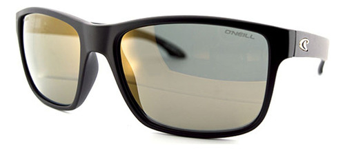 Lentes De Sol Oniell - Ons-sealo Lente Espejado Varilla Negro Armazón Negro Diseño Ons-sealo C1093