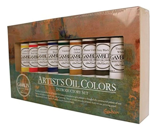 Juego Introductorio De Colores Al Óleo Gamblin Artist, Multi