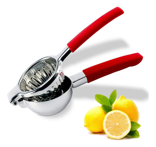 Chef's Star Exprimidor De Limon De Acero Inoxidable Con Mang