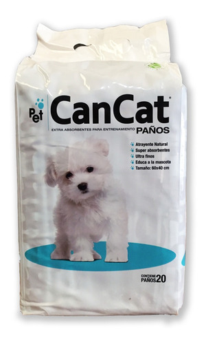 Paños Educativos Cancat De 20 Unidades 60x40cm