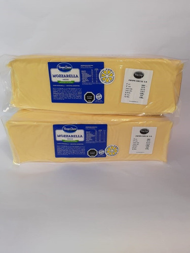 Imagen 1 de 1 de Queso Mozzarella Pampa Cheese 4,5 Kg  4 Unid.