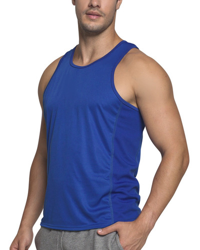 Camisa Regata Masculina Fitness Dry Fit Academia Selene