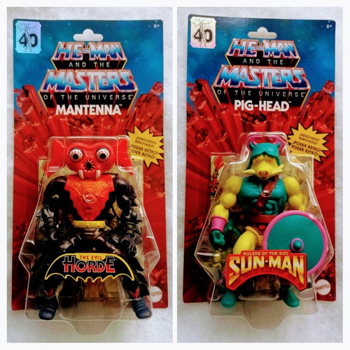 He Man And The Masters Of The Universe Mantenna & Pig-head 