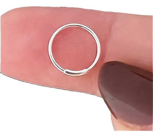 Aro Nina Argolla 10mm Plata 925 (unidad)