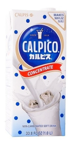 Imagen 1 de 1 de Calpis, Concentrado De Calpico, 1 L
