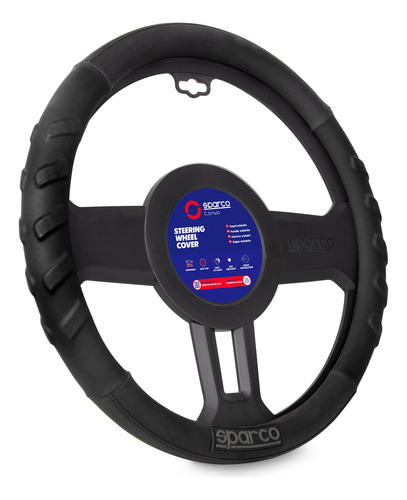 Funda Cubre Volante Forro De Timon Sparco Spc1117bk