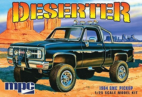 1984 Gmc Pickup Deserter Mpc 847 1/25 Nuevo Modelo De Camion