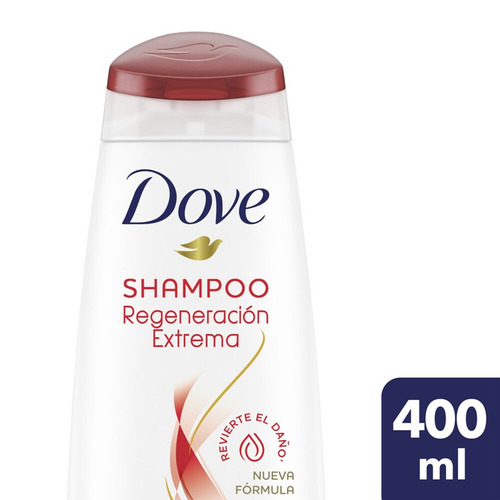 Shampoo Dove Nutritive Solutions Regeneración Extrema 400 Ml