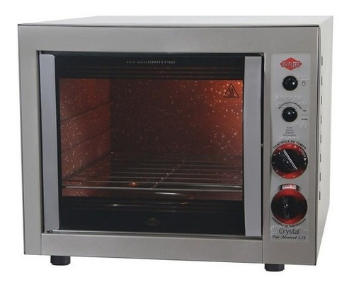 Forno Elétrico Crystal Plus Advanced Steel - LAYR