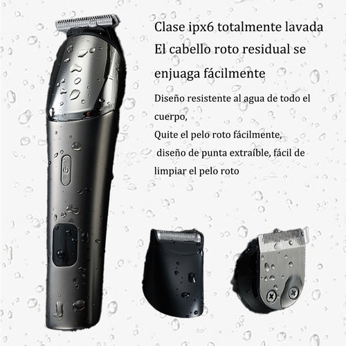 Afeitadora Electrica Y Barbero Eléctrico, 11en 1 Kit De Rasurado Para Hombre, Máquina Para Cortar Cabello De Barba/nariz/pelo/cara/cuerpo, Usb Carga Rápida,afeitadora Barba Rastrillo Electrico Hombre