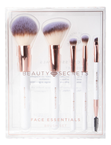 Set De Brochas Paris Edition Beauty Secrets Blanco