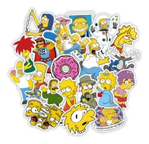 Comprar Stickers Calcos Vinilo Uv Premium Termo Stanley Simpsons