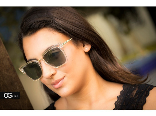 Oculos Ogrife Solar Feminino Og 1159-m Proteção Uv Original