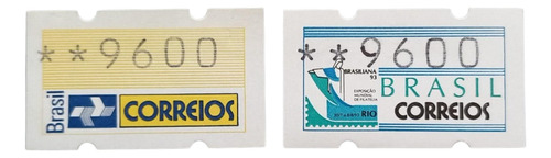 8742- Brasil Automato Selo Nº Se 4 E 5 Nnn