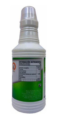 Imagen 2 de 3 de Clorofila Líquida 500 Ml Sabor Menta Natural Health
