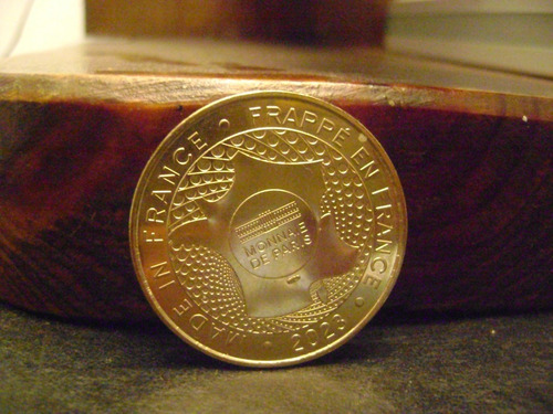 Medalla 5 Moneda Coleccion Torre Eiffel Monnaie Paris 2023 (Usado)