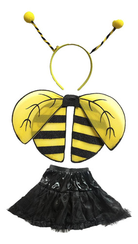 Bee Costume Accesorios Diadema Mujeres Cosplay Fairy Wing