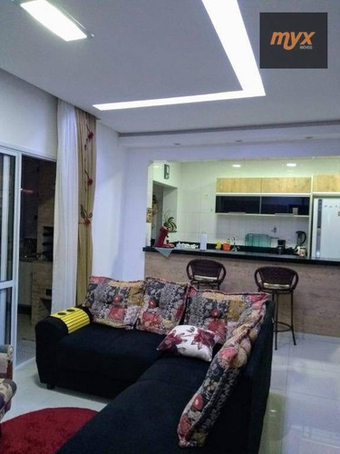 Imagem 1 de 10 de Apartamento Com 2 Dormitórios À Venda, 77 M² Por R$ 720.800,00 - Centro - São Vicente/sp - Ap6038