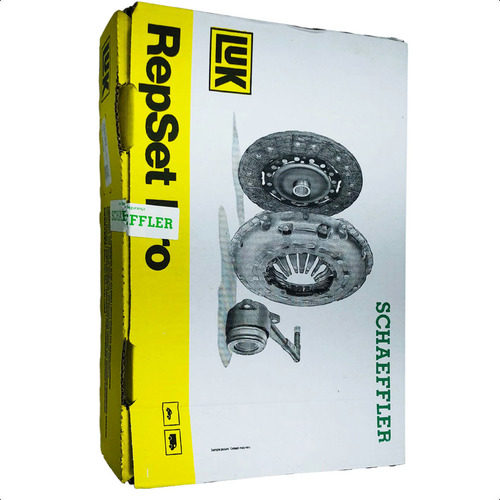 Kit De Embreagem Onix 1.0 12v 3 Cilindros Aspirado Luk