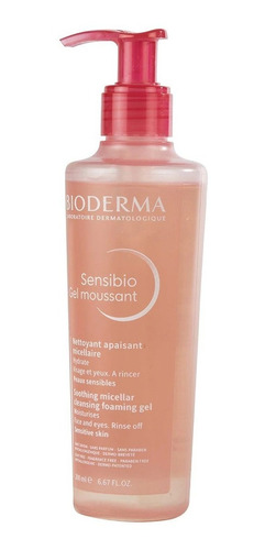 Imagen 2 de 8 de Sensibio Gel Moussant 200ml Bioderma