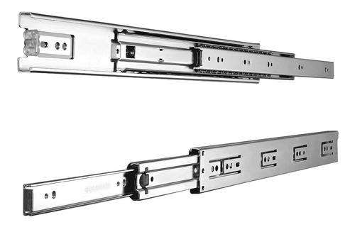 Corredera Telescopica Hafele Reforzada 500mm Cajón Mueble