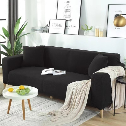 Imagen 2 de 10 de Funda De Sofá Forma De Il Chaise Longue 3 Asientos X Un Par