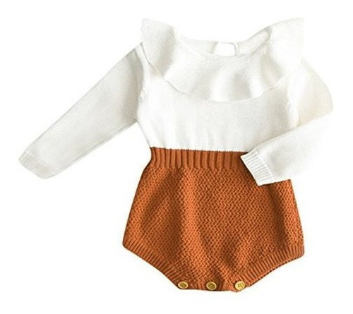 Mameluco Fleece De Punto Dulce Para Niñas De Eiffel Direct B