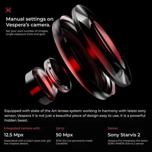 Telescopio Vespera Pro Vaonis Con Sensor Starvis2 Y Óptica