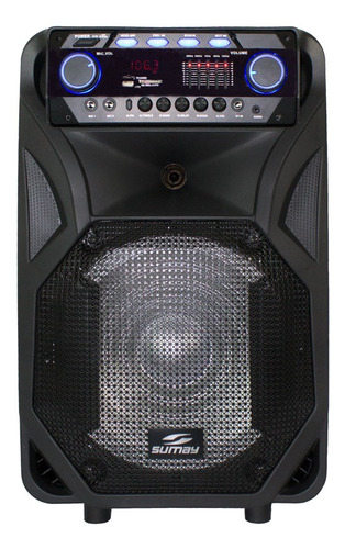 Caixa De Som Sumay Thunder 800bt C/ Bluetooth E Microfone