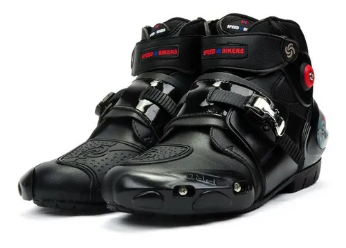 Botas Botines Moto Protección Speed Talla 41 - 41 1/2 Caña B