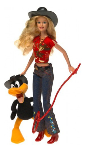 Looney Tunes Back In Action Barbie Loves Daffy Duck El Pato