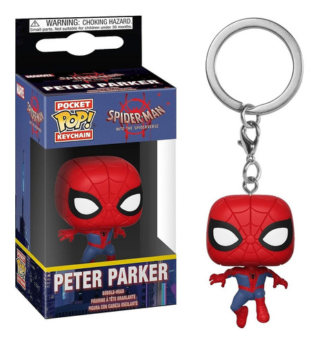 Funko Llavero Spiderman Peter Parker What If Avengers Marvel