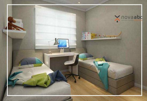 Apartamento À Venda, 48 M² Por R$ 285.000,00 - Vila Scarpelli - Santo André/sp - Ap1425