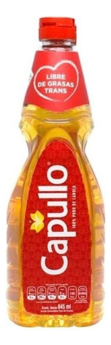Aceite Capullo De 845 Ml 100% Puro De Canola 3 Piezas