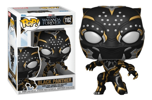Imagen 1 de 1 de Funko Pop Black Panther 1102 - Wakanda Forever Marvel