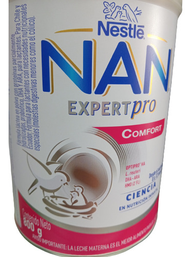 Leche Nan Expertx X 800 Gr 0-12 Meses 