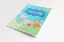 Comprar Libro Editable Para Pintar Imprimible De Peppa Pig Familia