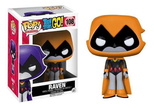 Funko Pop Raven Orange Jovenes Titanes Teen Titans