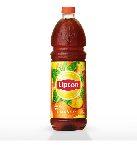 Imagen 1 de 1 de Lipton Té Frío De Durazno De 1.5lts