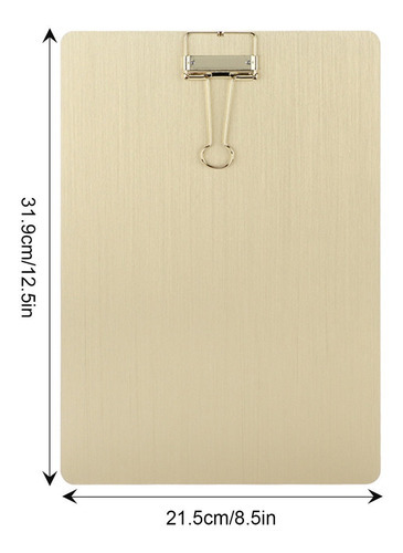 Carpeta de tablero de dibujo de metal inoxidable