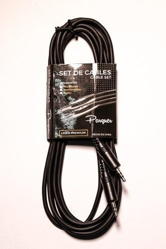 Imagen 1 de 9 de Cable Mini Plug A Mini Plug 6 Mtrs Parquer Cuota