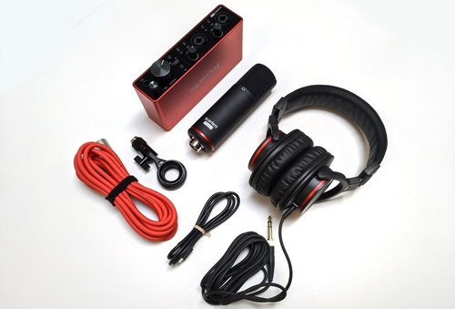 Focusrite Scarlett 2i2 Studio Pack Ultima Gen Usb - Plus