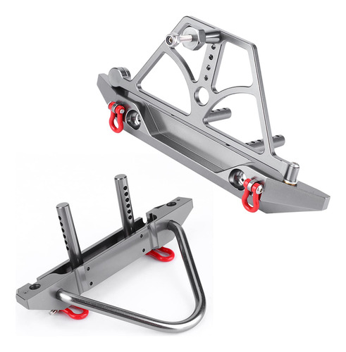 Juego De Parachoques Rc Crawler Cnc Racing Metal Para Axial