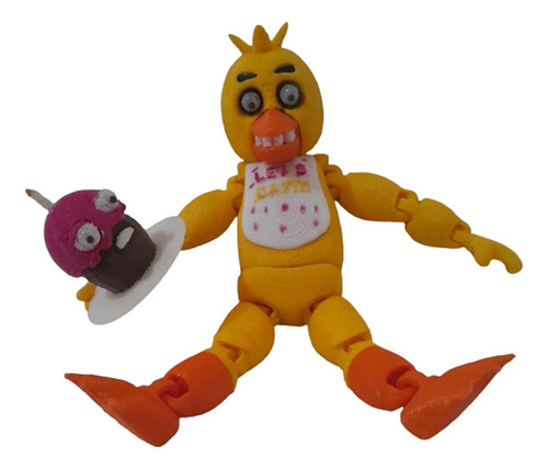 Figura De Ação Bonecos Freddy's Fnaf Articulado - Chica