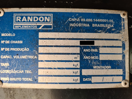Bitrem Randon 2010 - Graneleiro