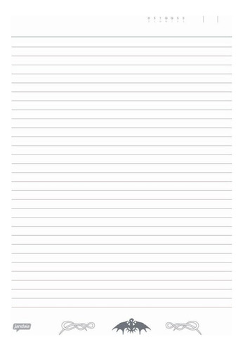 Caderno House Of The Dragon Poltrona 1 Matéria 80 Folhas