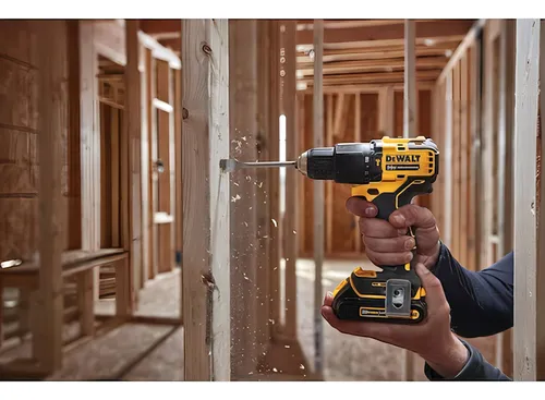 Taladro Percutor Destornillador Dewalt Dcd709b 1650rpm 20v Color Amarillo