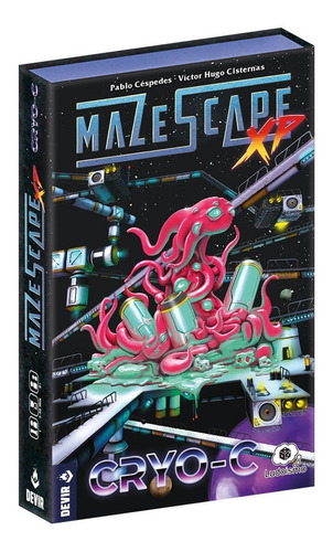 Juego De Mesa - Mazescape Cryo-c - Esp